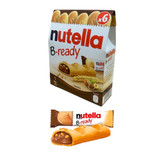 نوتلا بریدی بسته 6عددی nutella b-ready اصلی وارداتی تضمین اصالت و کیفیت